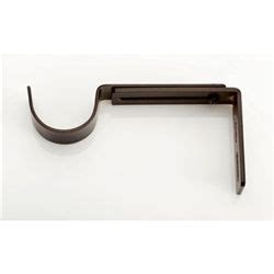 kirsch designer metals standard bracket satin nickel|kirsch drapery metals.